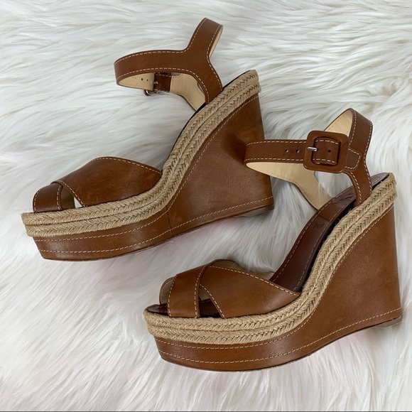 Christian Louboutin Almeria Brown Espadrille Sandals Sz 39 - Picture 10 of 15